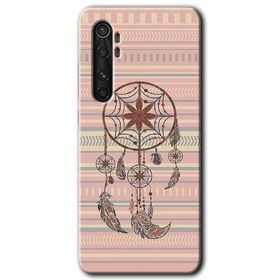 Xiaomi Mi Note 10 Lite Mandala Retro Baskılı Uyumlu Silikon Kılıf