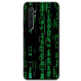 Xiaomi Mi Note 10 Lite Matrix Baskılı Uyumlu Silikon Kılıf