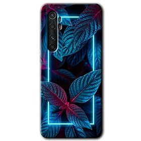 Xiaomi Mi Note 10 Lite Mekanik Yaprak 4 Baskılı Uyumlu Silikon Kılıf