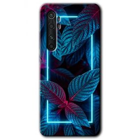 Xiaomi Mi Note 10 Lite Mekanik Yaprak 4 Baskılı Uyumlu Silikon Kılıf