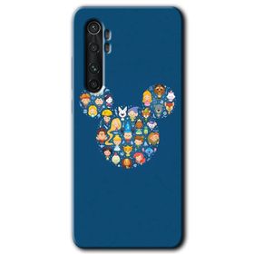 Xiaomi Mi Note 10 Lite Mickey Baskılı Uyumlu Silikon Kılıf