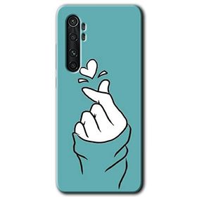 Xiaomi Mi Note 10 Lite Mutluluk Baskılı Uyumlu Silikon Kılıf