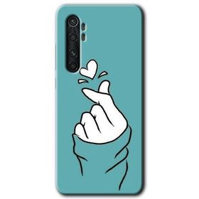 Xiaomi Mi Note 10 Lite Mutluluk Baskılı Uyumlu Silikon Kılıf