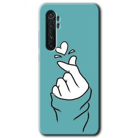 Xiaomi Mi Note 10 Lite Mutluluk Baskılı Uyumlu Silikon Kılıf
