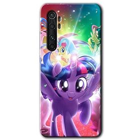Xiaomi Mi Note 10 Lite Pony Baskılı Uyumlu Silikon Kılıf
