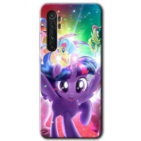 Xiaomi Mi Note 10 Lite Pony Baskılı Uyumlu Silikon Kılıf