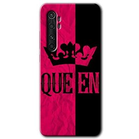 Xiaomi Mi Note 10 Lite Queen Baskılı Uyumlu Silikon Kılıf