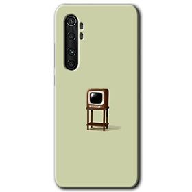 Xiaomi Mi Note 10 Lite Retro TV Baskılı Uyumlu Silikon Kılıf