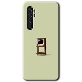 Xiaomi Mi Note 10 Lite Retro TV Baskılı Uyumlu Silikon Kılıf