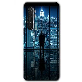 Xiaomi Mi Note 10 Lite Şehir Manzarası Baskılı Uyumlu Silikon Kılıf