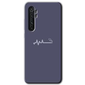 Xiaomi Mi Note 10 Lite Sigara Zararlıdır Baskılı Uyumlu Silikon Kılıf