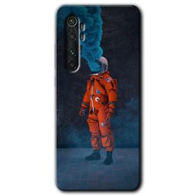 Xiaomi Mi Note 10 Lite Sonbahar Yalnızlığı Baskılı Uyumlu Silikon Kılıf
