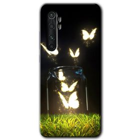 Xiaomi Mi Note 10 Lite Sonbahar Yalnızlığı Baskılı Uyumlu Silikon Kılıf