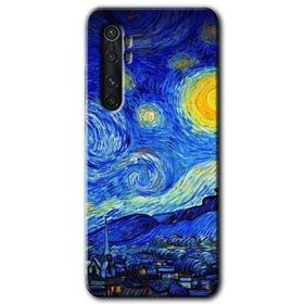 Xiaomi Mi Note 10 Lite Starry Night Baskılı Uyumlu Silikon Kılıf