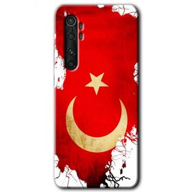 Xiaomi Mi Note 10 Lite Türkiyem Baskılı Uyumlu Silikon Kılıf