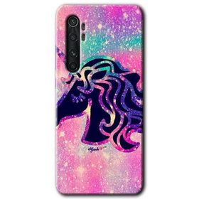 Xiaomi Mi Note 10 Lite Unicorn Kristal Baskılı Uyumlu Silikon Kılıf
