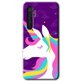 Xiaomi Mi Note 10 Lite Unicorn Sleep Baskılı Uyumlu Silikon Kılıf