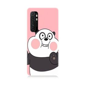 Xiaomi Mi Note 10 Lite Uyumlu Sevimli Panda Baskılı Silikon Kılıf