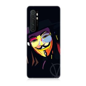 Xiaomi Mi Note 10 Lite Uyumlu Vendetta Baskılı Silikon Kılıf