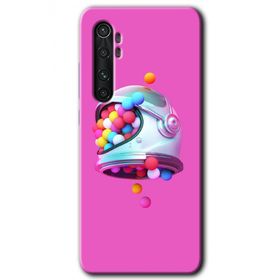 Xiaomi Mi Note 10 Lite Uzay Başlığı Baskılı Uyumlu Silikon Kılıf