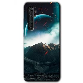 Xiaomi Mi Note 10 Lite Uzay Gökyüzü Baskılı Uyumlu Silikon Kılıf