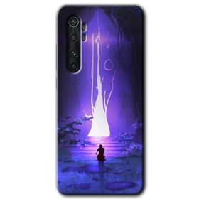 Xiaomi Mi Note 10 Lite Wanderer Silhouette Baskılı Uyumlu Silikon Kılıf