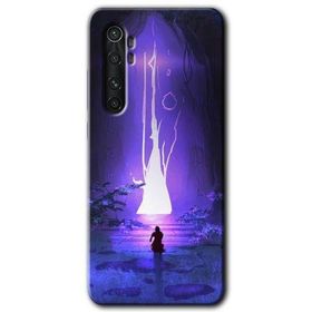 Xiaomi Mi Note 10 Lite Wanderer Silhouette Baskılı Uyumlu Silikon Kılıf
