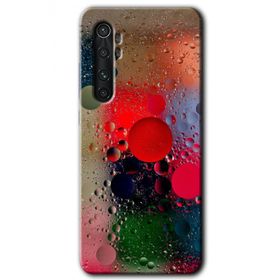 Xiaomi Mi Note 10 Lite Wet Bubbles Baskılı Uyumlu Silikon Kılıf