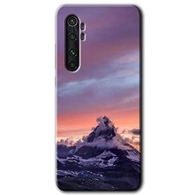 Xiaomi Mi Note 10 Lite Zirve Baskılı Uyumlu Silikon Kılıf