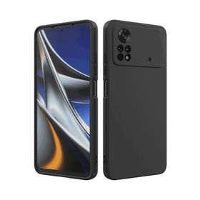 Xiaomi Poco X4 Pro 5G Siyah Uyumlu Silikon Kılıf