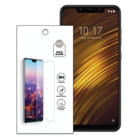 Xiaomi Pocophone F1 Siyah Temperli Ekran Koruyucu Uyumlu Kırılmaz Cam