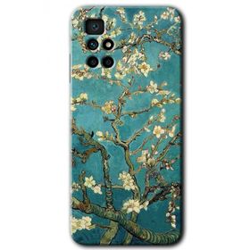 Xiaomi Redmi 10 Almond Blossom Baskılı Uyumlu Silikon Kılıf