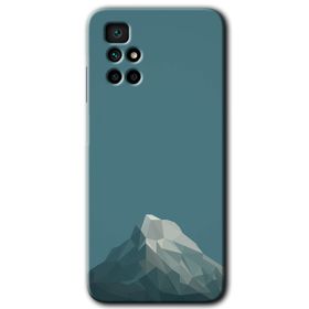 Xiaomi Redmi 10 Alone Mountain Baskılı Uyumlu Silikon Kılıf
