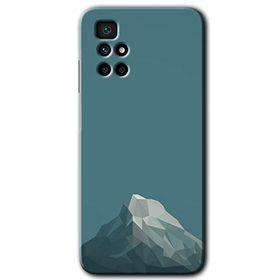 Xiaomi Redmi 10 Alone Mountain Baskılı Uyumlu Silikon Kılıf