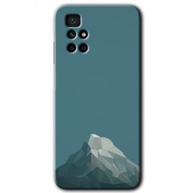 Xiaomi Redmi 10 Alone Mountain Baskılı Uyumlu Silikon Kılıf