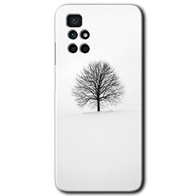 Xiaomi Redmi 10 Alone Tree Baskılı Uyumlu Silikon Kılıf