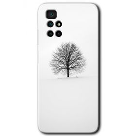 Xiaomi Redmi 10 Alone Tree Baskılı Uyumlu Silikon Kılıf