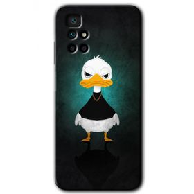 Xiaomi Redmi 10 Angry Duck Baskılı Uyumlu Silikon Kılıf