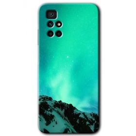 Xiaomi Redmi 10 Aurora Baskılı Uyumlu Silikon Kılıf