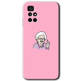 Xiaomi Redmi 10 Bad Grandmother Baskılı Uyumlu Silikon Kılıf