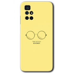 Xiaomi Redmi 10 Be Honest Baskılı Uyumlu Silikon Kılıf