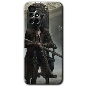 Xiaomi Redmi 10 Bloodborne Hunters Baskılı Uyumlu Silikon Kılıf