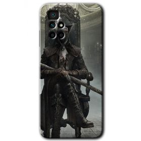 Xiaomi Redmi 10 Bloodborne Hunters Baskılı Uyumlu Silikon Kılıf