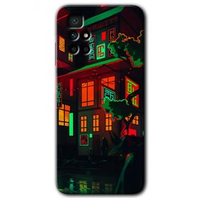 Xiaomi Redmi 10 China Street Baskılı Uyumlu Silikon Kılıf