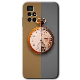 Xiaomi Redmi 10 Clocks Artwork Baskılı Uyumlu Silikon Kılıf