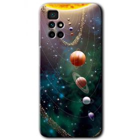 Xiaomi Redmi 10 Cosmos Baskılı Uyumlu Silikon Kılıf