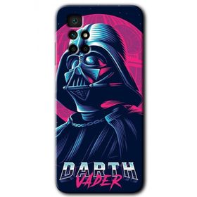 Xiaomi Redmi 10 Darth Vader Baskılı Uyumlu Silikon Kılıf