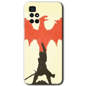 Xiaomi Redmi 10 Dragon Hunter 1 Baskılı Uyumlu Silikon Kılıf