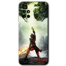 Xiaomi Redmi 10 Dragon Hunter Baskılı Uyumlu Silikon Kılıf