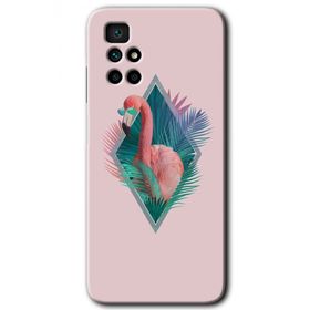 Xiaomi Redmi 10 Flamingo Baskılı Uyumlu Silikon Kılıf